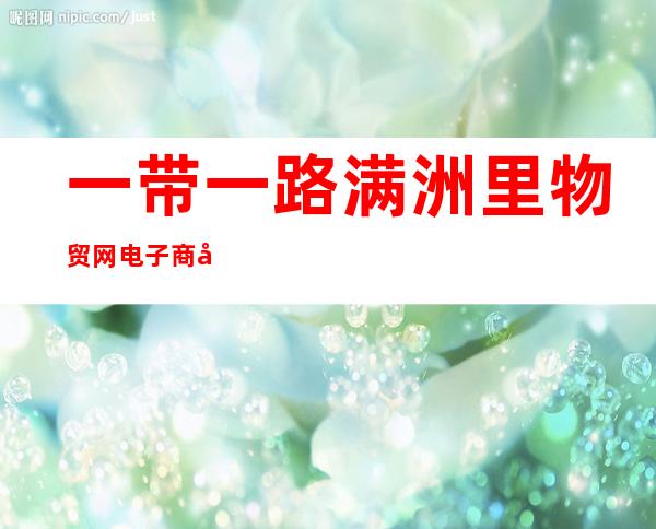 一带一路满洲里物贸网电子商务有限公司
