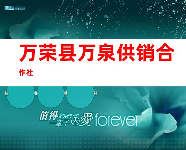 万荣县万泉供销合作社