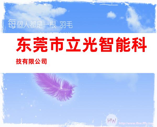 东莞市立光智能科技有限公司