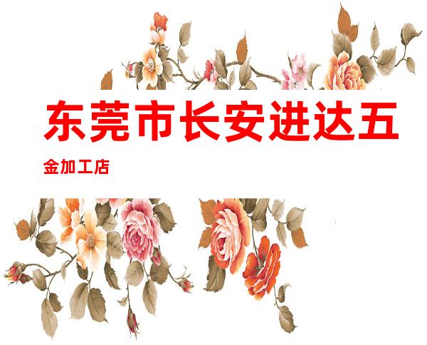 东莞市长安进达五金加工店