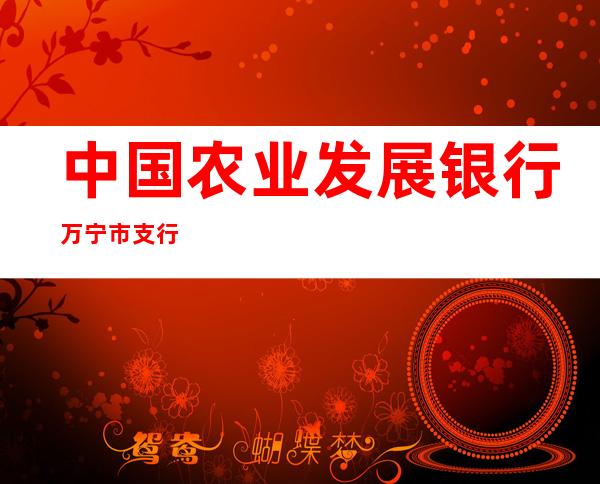 中国农业发展银行万宁市支行