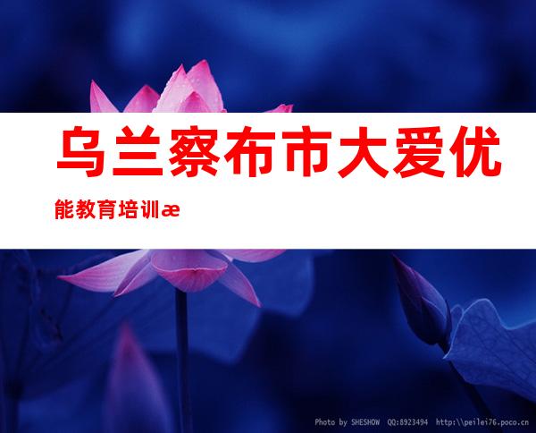 乌兰察布市大爱优能教育培训有限公司
