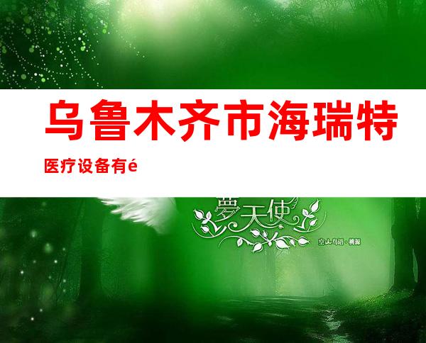 乌鲁木齐市海瑞特医疗设备有限公司