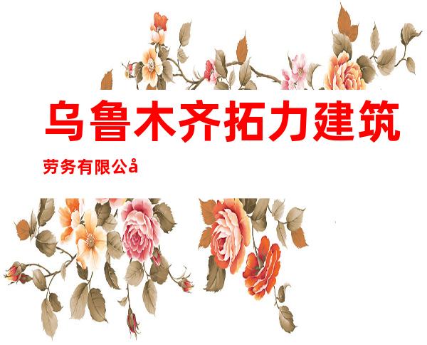 乌鲁木齐拓力建筑劳务有限公司