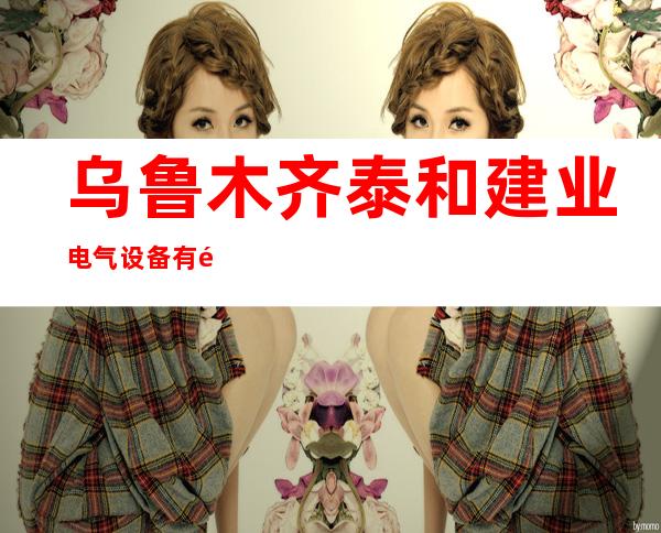 乌鲁木齐泰和建业电气设备有限公司