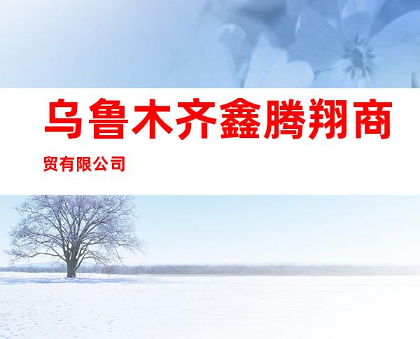 乌鲁木齐鑫腾翔商贸有限公司