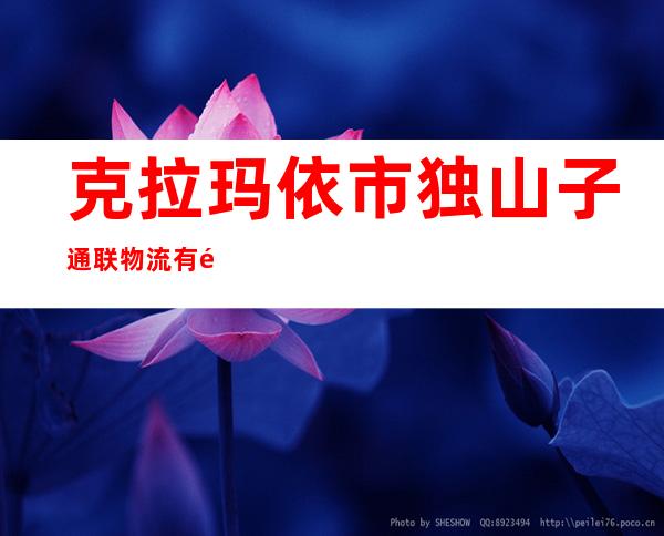 克拉玛依市独山子通联物流有限公司