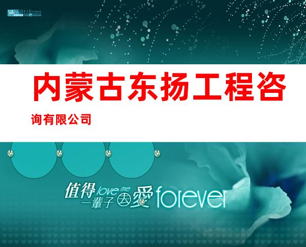 内蒙古东扬工程咨询有限公司