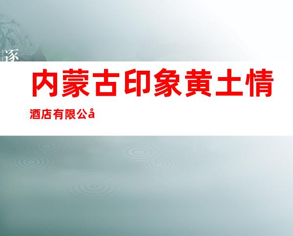 内蒙古印象黄土情酒店有限公司