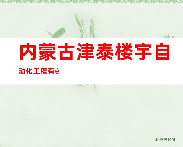 内蒙古津泰楼宇自动化工程有限责任公司