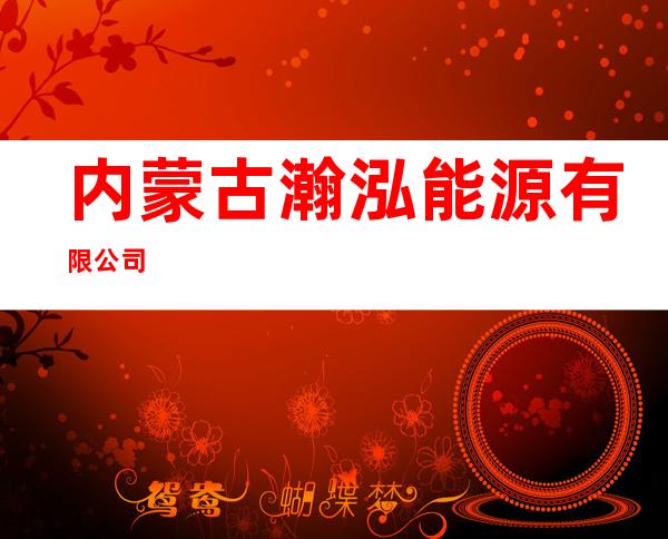 内蒙古瀚泓能源有限公司