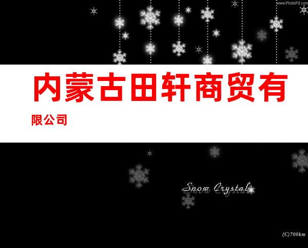 内蒙古田轩商贸有限公司