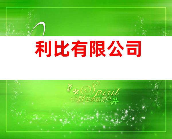 利比有限公司