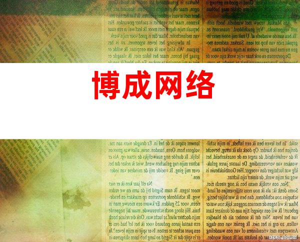 博成网络
