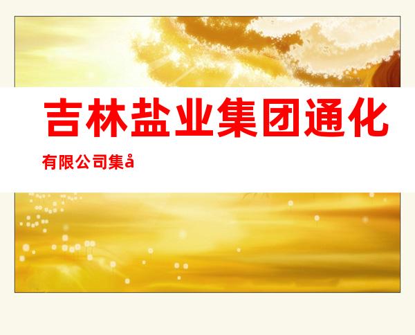 吉林盐业集团通化有限公司集安经销站
