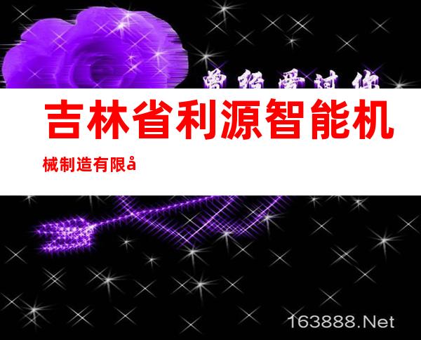 吉林省利源智能机械制造有限公司