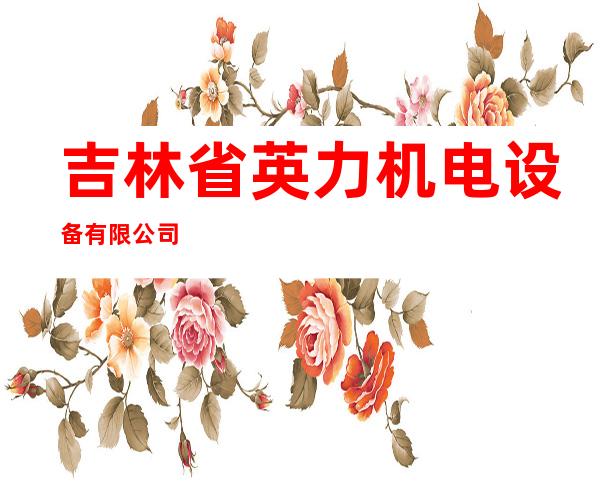 吉林省英力机电设备有限公司
