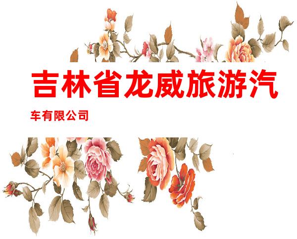 吉林省龙威旅游汽车有限公司