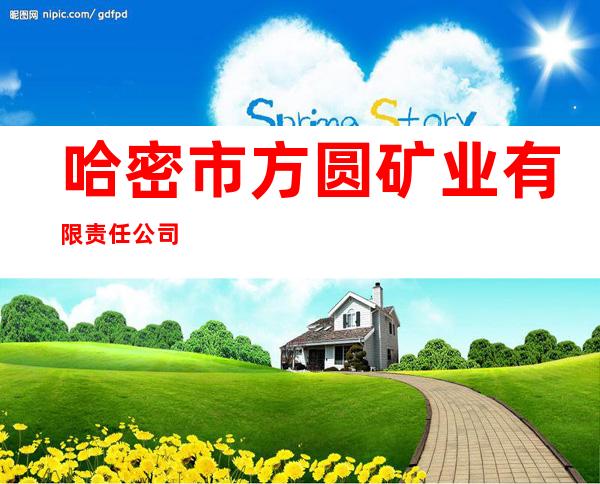 哈密市方圆矿业有限责任公司