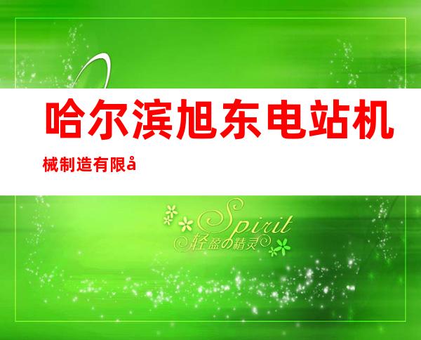 哈尔滨旭东电站机械制造有限公司