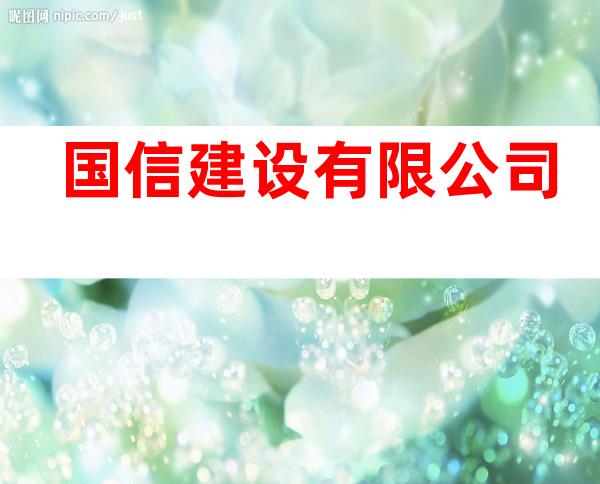 国信建设有限公司