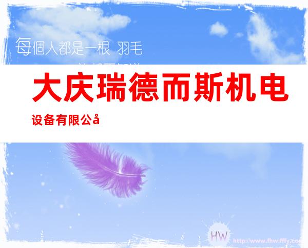大庆瑞德而斯机电设备有限公司