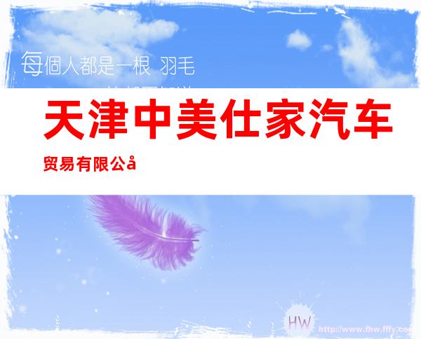天津中美仕家汽车贸易有限公司