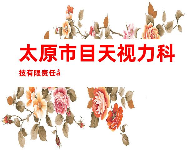 太原市目天视力科技有限责任公司
