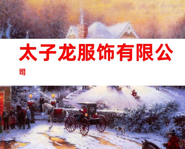 太子龙服饰有限公司