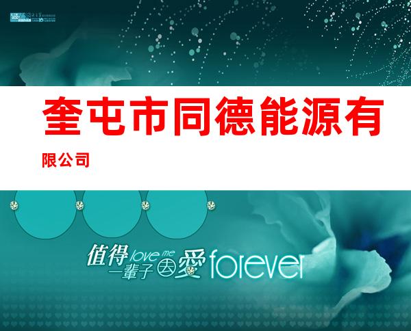 奎屯市同德能源有限公司