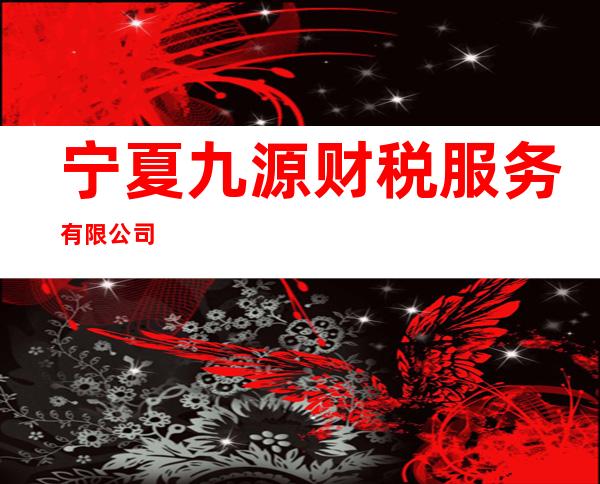 宁夏九源财税服务有限公司