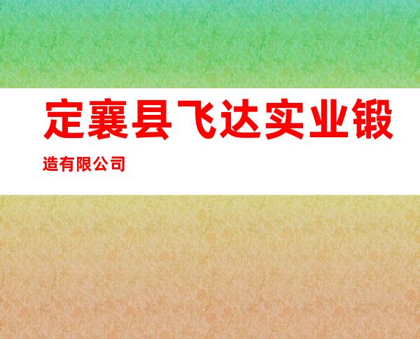 定襄县飞达实业锻造有限公司