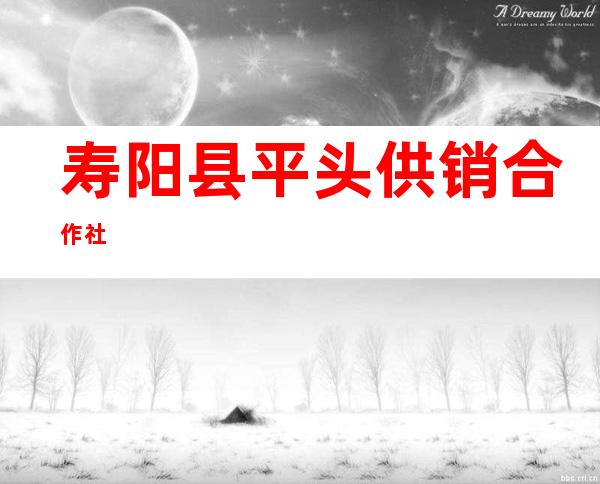 寿阳县平头供销合作社