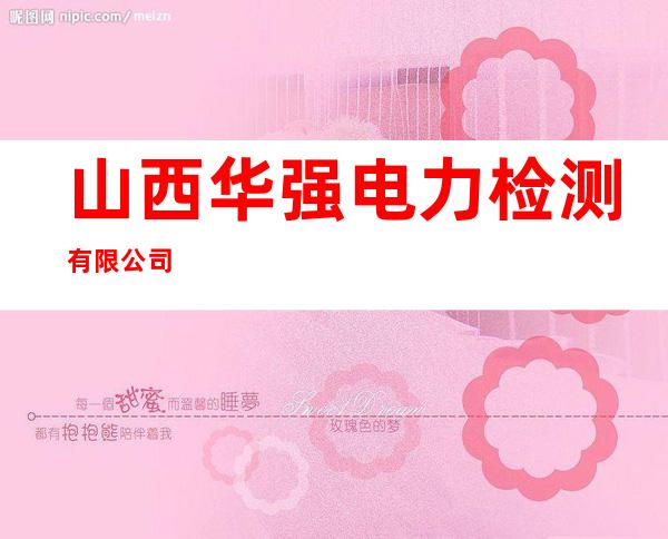 山西华强电力检测有限公司