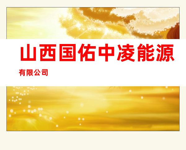 山西国佑中凌能源有限公司