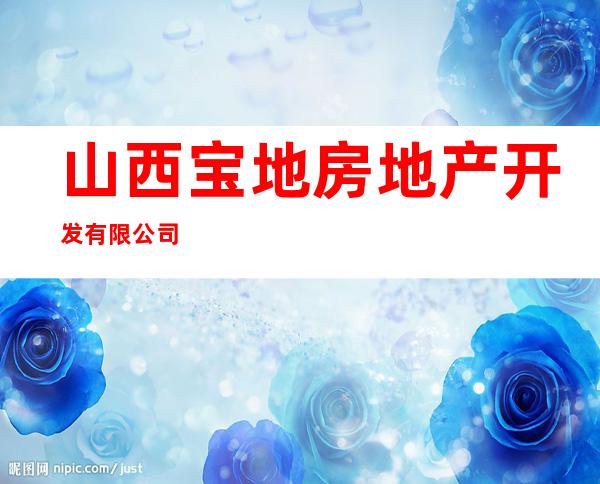 山西宝地房地产开发有限公司