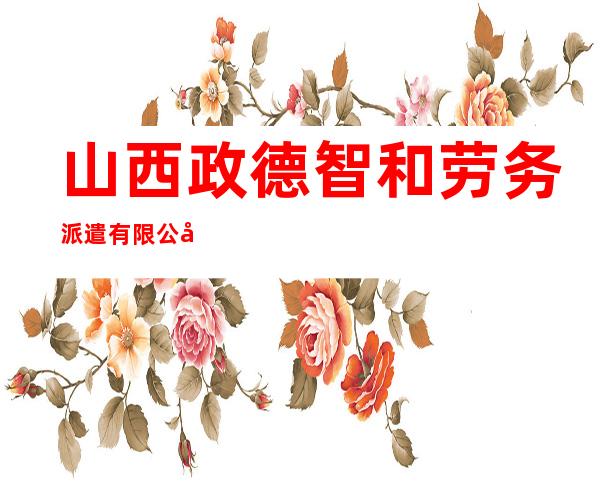 山西政德智和劳务派遣有限公司