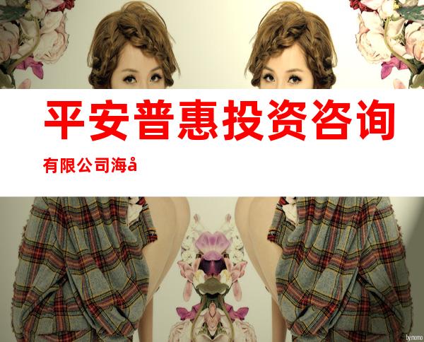 平安普惠投资咨询有限公司海口红城湖路分公司