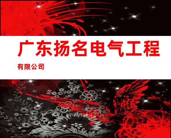 广东扬名电气工程有限公司