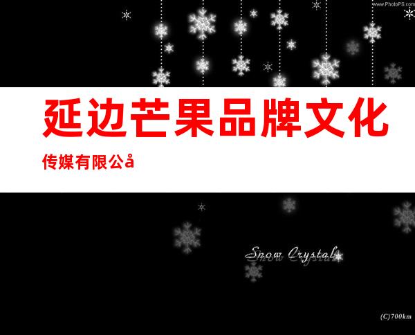 延边芒果品牌文化传媒有限公司