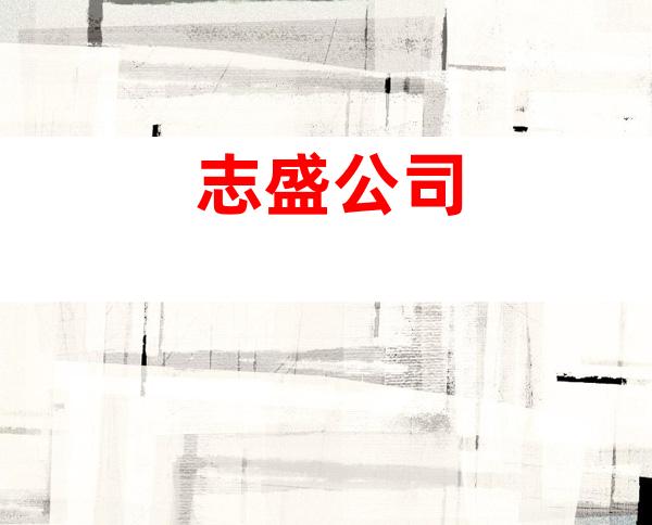 志盛公司