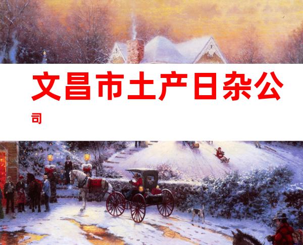 文昌市土产日杂公司