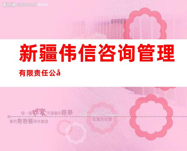 新疆伟信咨询管理有限责任公司