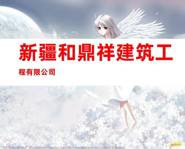 新疆和鼎祥建筑工程有限公司