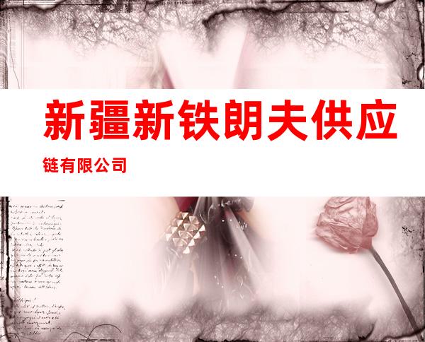 新疆新铁朗夫供应链有限公司
