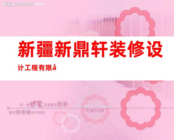新疆新鼎轩装修设计工程有限公司