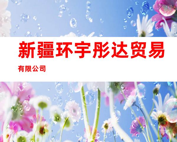 新疆环宇彤达贸易有限公司
