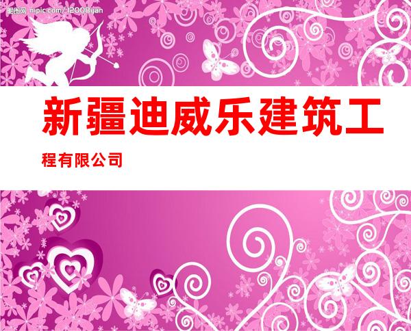 新疆迪威乐建筑工程有限公司