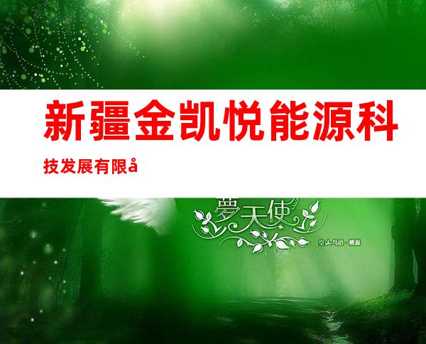 新疆金凯悦能源科技发展有限公司