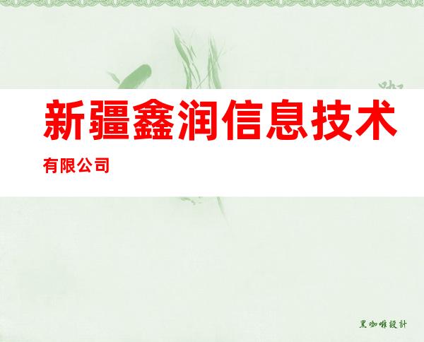 新疆鑫润信息技术有限公司